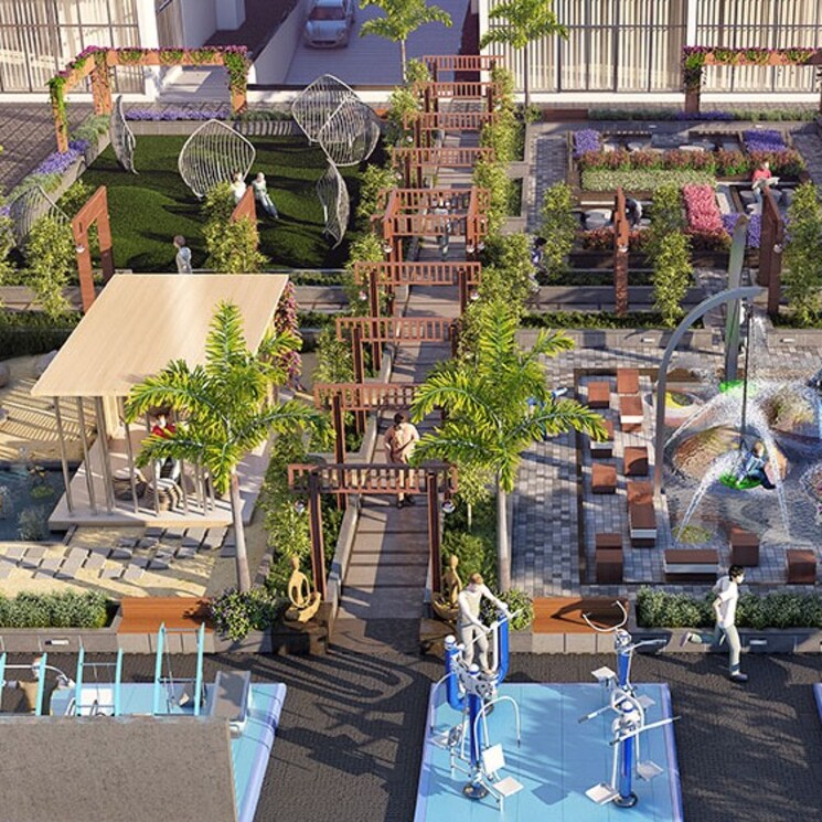 Garden, vesu 5 Bedroom 4975 Sq.Ft. Apartment In Vesu Surat 2377361