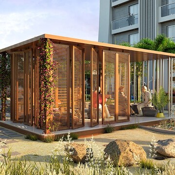5 BHK Apartment – Exterior View View at Vesu - for Sale