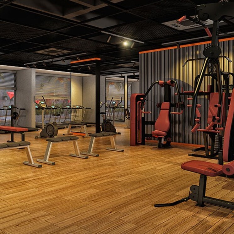 Gym, vesu 5 Bedroom 4975 Sq.Ft. Apartment In Vesu Surat 2377361