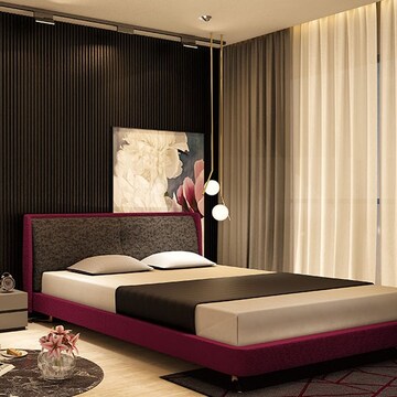 Bedroom in 5 BHK Apartment at Vesu – for Sale