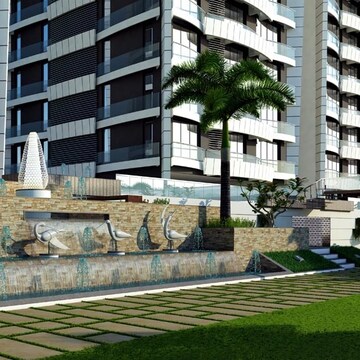 4 BHK Apartment – Exterior View View at Vesu - for Sale
