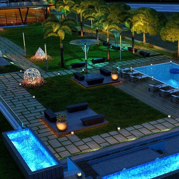 Swimming Pool, vesu 4 Bedroom 4750 Sq.Ft. Apartment In Vesu Surat 2377398