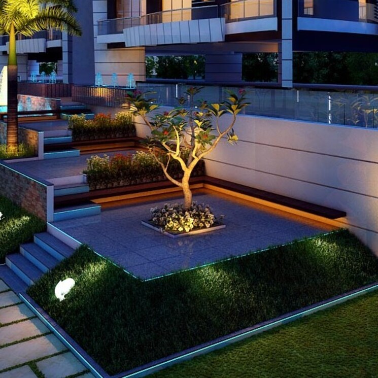 Exterior View, vesu 4 Bedroom 4750 Sq.Ft. Apartment In Vesu Surat 2377398