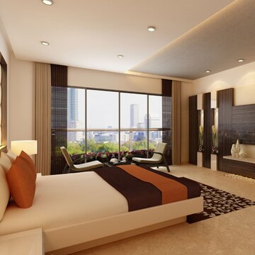 Bedroom in 4 BHK Apartment at Vesu – for Sale