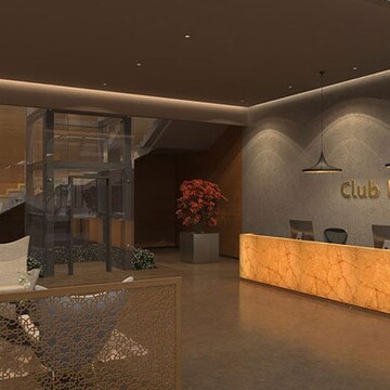 Living Room in 5 BHK Apartment at Vesu – for Sale