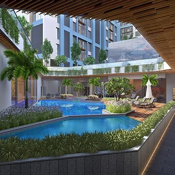 Swimming Pool in 5 BHK Apartment at Vesu – for Sale