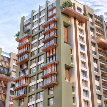 4 BHK Apartment – Exterior View View at Vesu - for Sale