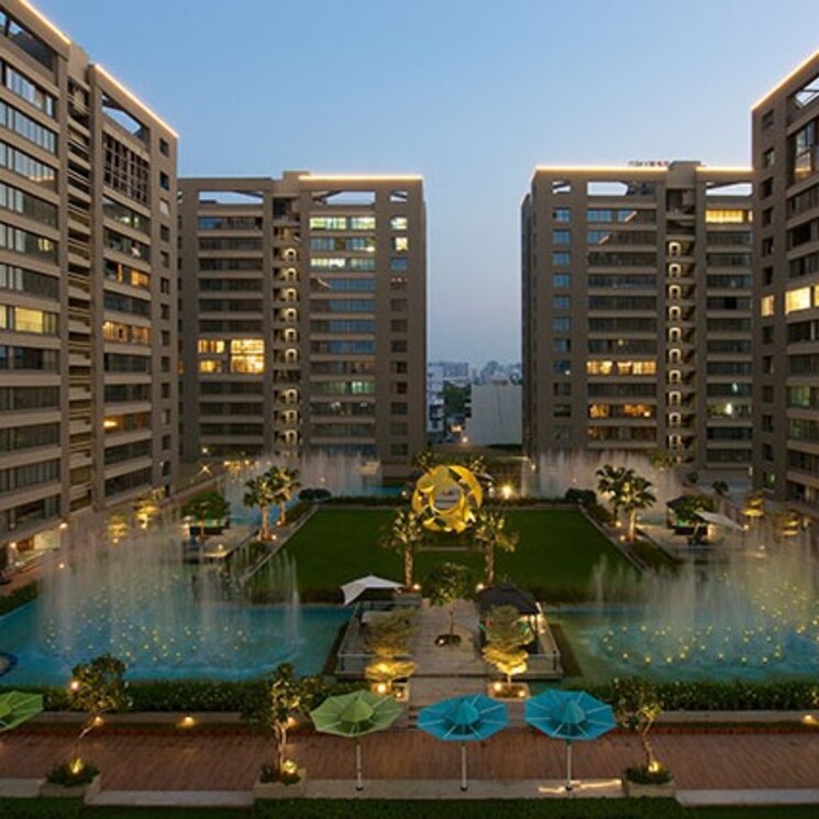 Exterior View, vesu 4 Bedroom 3600 Sq.Ft. Apartment In Vesu Surat 2377468