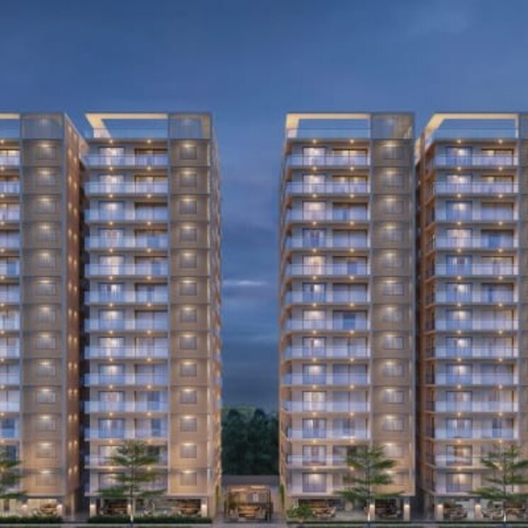 Exterior View, vesu 3 Bedroom 1959 Sq.Ft. Apartment In Vesu Surat 2377476