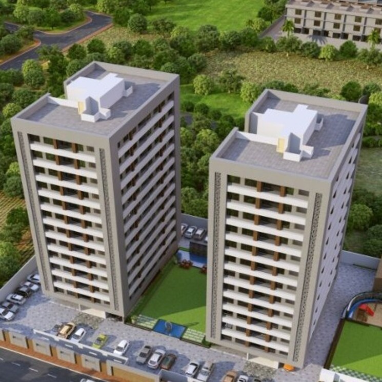 Exterior View, vesu 2 Bedroom 1265 Sq.Ft. Apartment In Vesu Surat 2377480