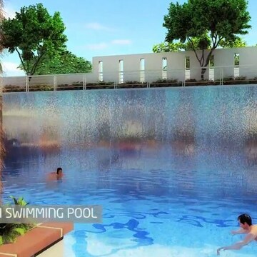 Swimming Pool in 4 BHK Apartment at Vesu – for Sale