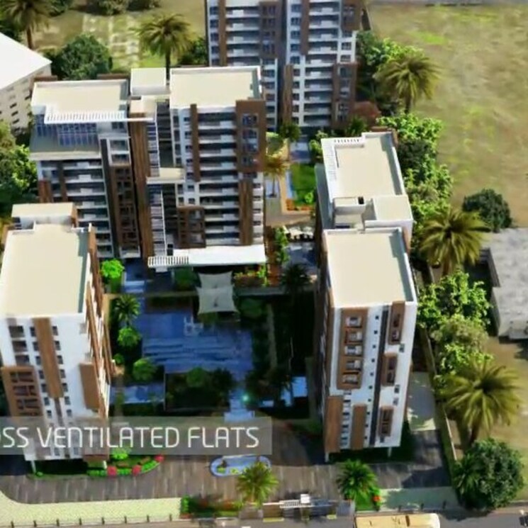 Exterior View, vesu 4 Bedroom 3800 Sq.Ft. Apartment In Vesu Surat 2377491