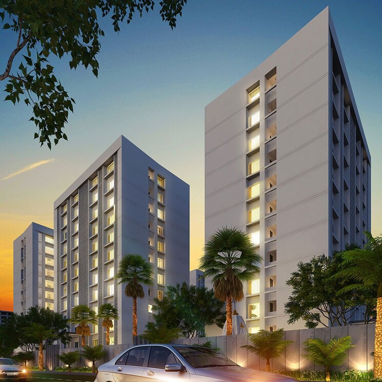 Exterior View, vesu 3 Bedroom 2735 Sq.Ft. Apartment In Vesu Surat 2377527