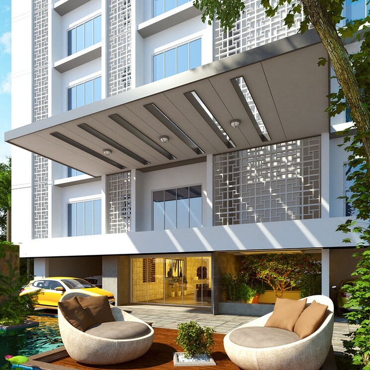 Exterior View, vesu 3 Bedroom 2735 Sq.Ft. Apartment In Vesu Surat 2377527