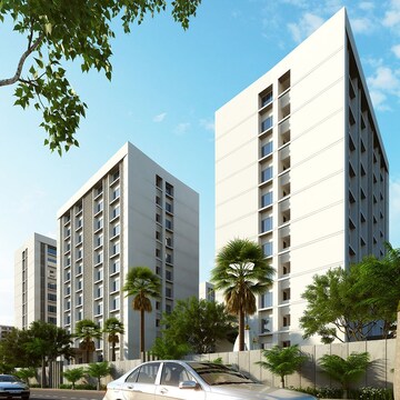 3 BHK Apartment – Exterior View View at Vesu - for Sale
