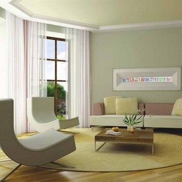 Living Room in 4 BHK Apartment at Vesu – for Sale