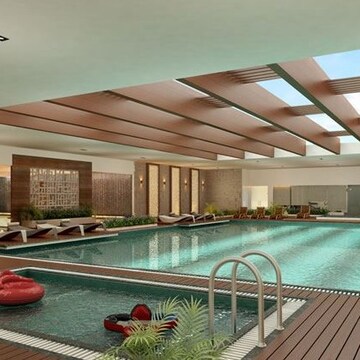 Swimming Pool in 3 BHK Apartment at Vesu – for Sale