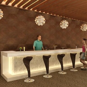 Living Room in 3 BHK Apartment at Vesu – for Sale