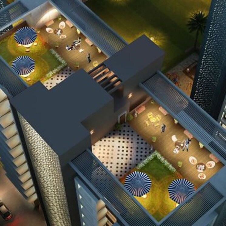 Exterior View, vesu 3 Bedroom 2505 Sq.Ft. Apartment In Vesu Surat 2377619