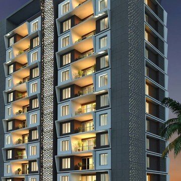 3 BHK Apartment – Exterior View View at Vesu - for Sale