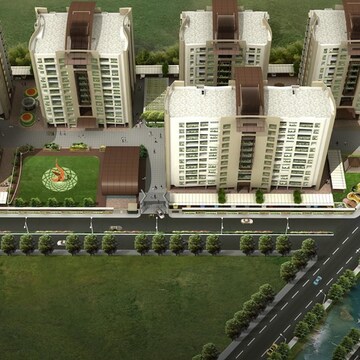 4 BHK Apartment – Exterior View View at Vesu - for Sale