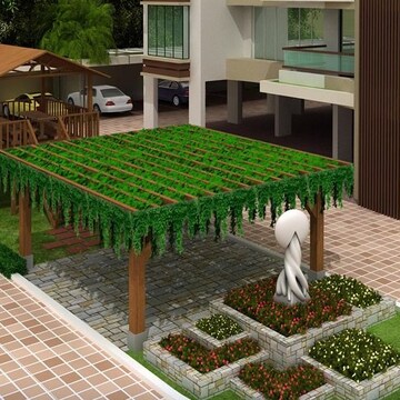 4 BHK Apartment – Exterior View View at Vesu - for Sale
