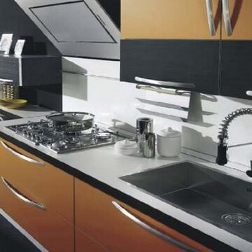 Kitchen in 4 BHK Apartment at Vesu – for Sale