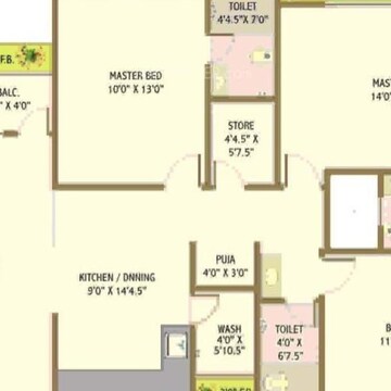  4 BHK Apartment at Vesu – for Sale