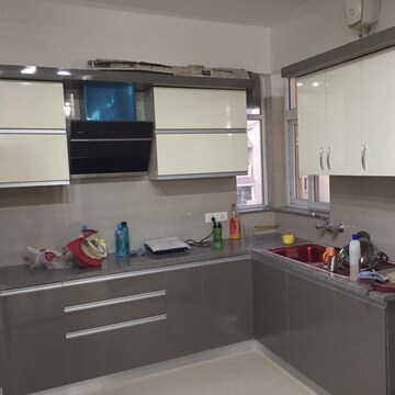 Kitchen in 3 BHK Apartment at Emaar Emerald Floors, Sector 65 – for Rent