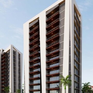 4 BHK Apartment – Exterior View View at Vesu - for Sale