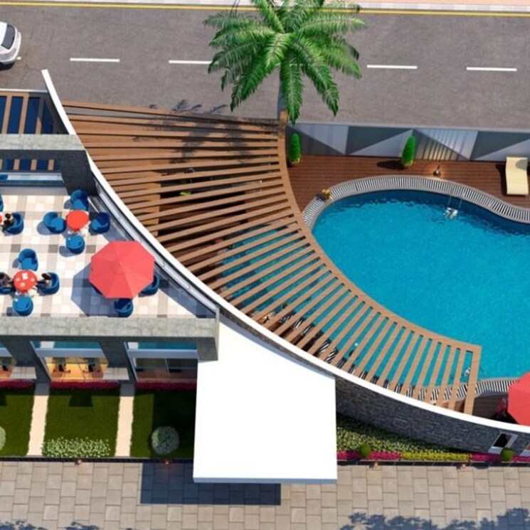 Exterior View, vesu 2 Bedroom 1209 Sq.Ft. Apartment In Vesu Surat 2377822