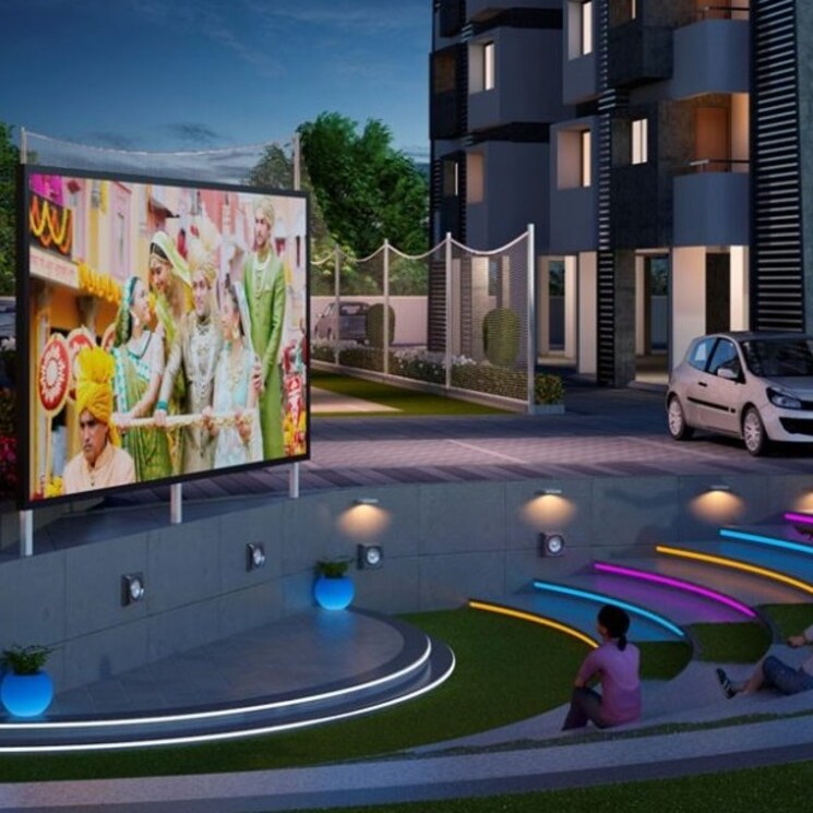 Exterior View, vesu 2 Bedroom 1209 Sq.Ft. Apartment In Vesu Surat 2377822