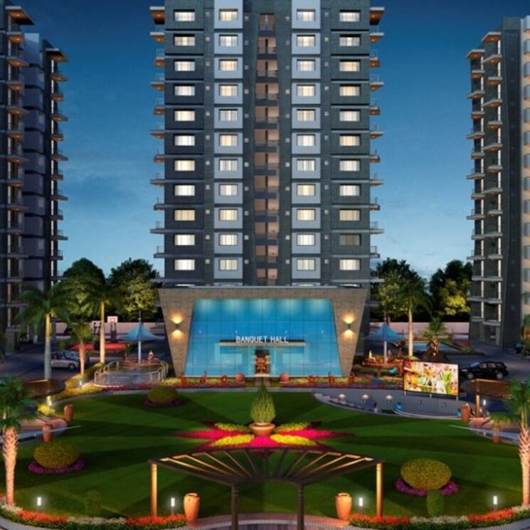 Exterior View, vesu 2 Bedroom 1209 Sq.Ft. Apartment In Vesu Surat 2377822