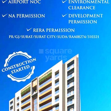 4 BHK Builder Floor – Exterior View View at Vesu - for Sale