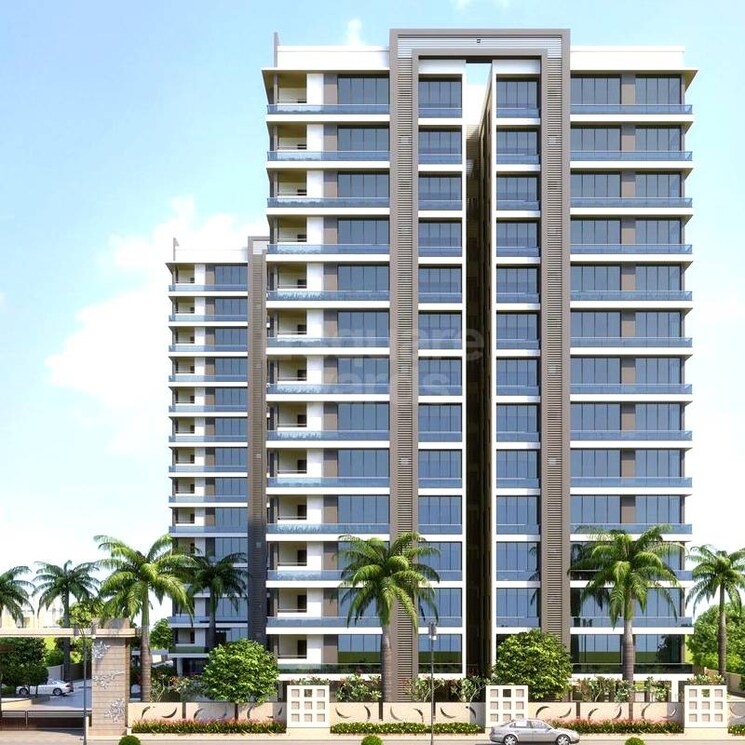 Exterior View, vesu 3 Bedroom 2650 Sq.Ft. Apartment In Vesu Surat 2377870