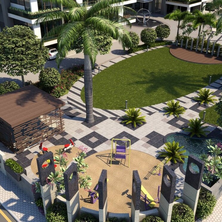 Garden, vesu 4 Bedroom 4200 Sq.Ft. Apartment In Vesu Surat 2377878