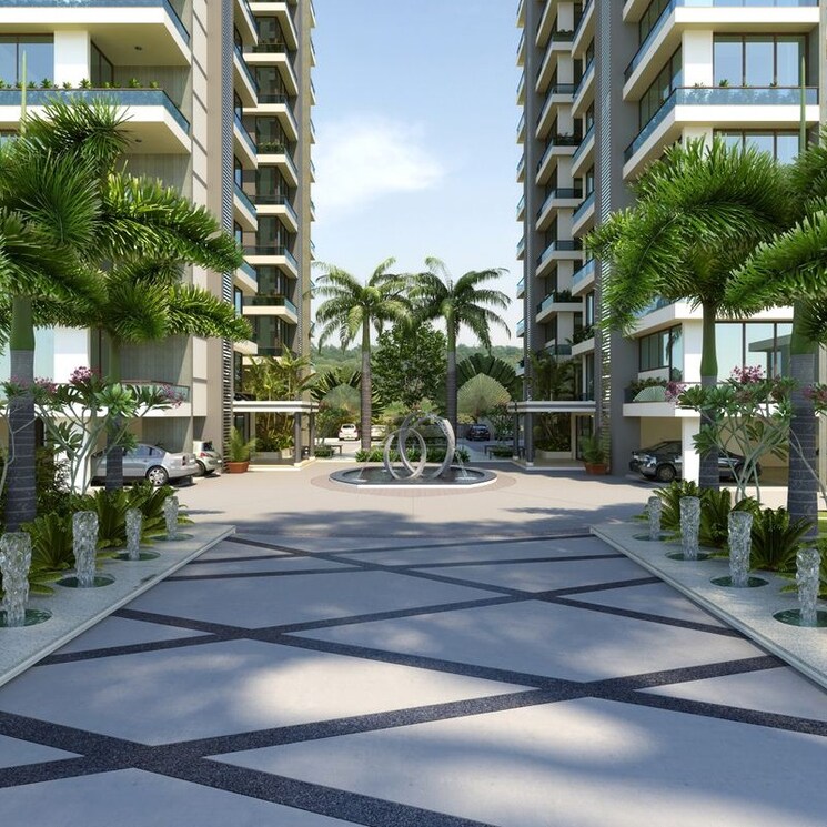Exterior View, vesu 4 Bedroom 4200 Sq.Ft. Apartment In Vesu Surat 2377878