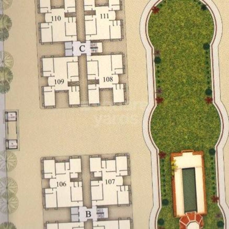 Exterior View, vesu 3 Bedroom 2600 Sq.Ft. Builder Floor In Vesu Surat 2377893