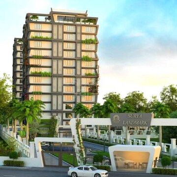 4 BHK Apartment – Exterior View View at Vesu - for Sale