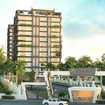 4 BHK Apartment – Exterior View View at Vesu - for Sale