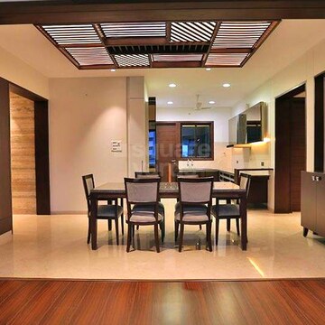 Living Room in 4 BHK Apartment at Vesu – for Sale
