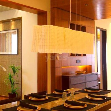 Living Room in 4 BHK Apartment at Vesu – for Sale
