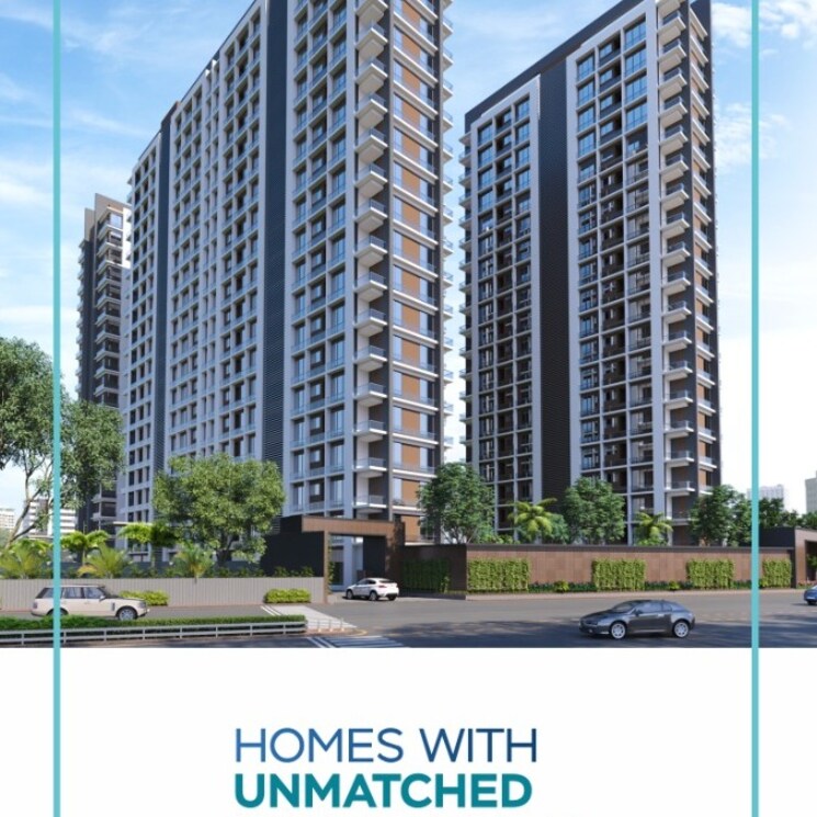 Exterior View, vesu 3 Bedroom 2346 Sq.Ft. Apartment In Vesu Surat 2378045