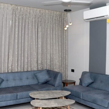Living Room in 3 BHK Apartment at Vesu – for Sale