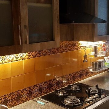 Kitchen in 3 BHK Apartment at Emaar Emerald Floors, Sector 65 – for Rent