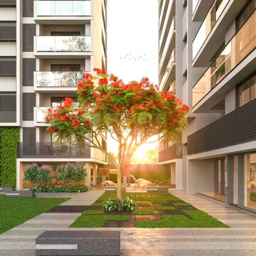 3 BHK Apartment – Exterior View View at Vesu - for Sale
