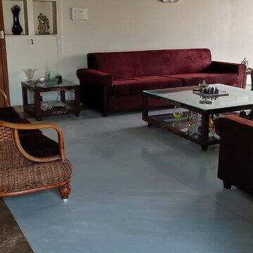 Living Room in 2 BHK Apartment at Juhu – for Rent