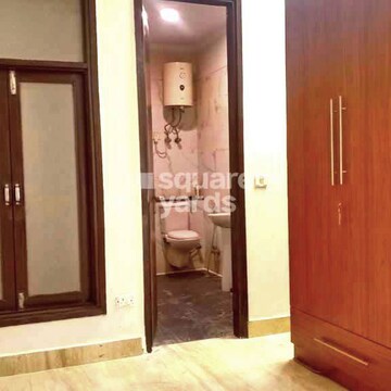 Bathroom in 1 RK Builder Floor at Chattarpur – for Rent
