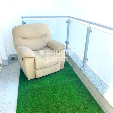 Balcony in 3 BHK Apartment at M3M Merlin, Sector 67 – for Rent