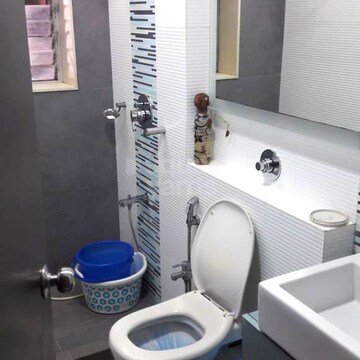 Attached Bathroom in 2 BHK Apartment at Gundecha Symphony, Andheri West – for Rent